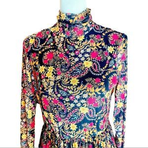 NWT! GLAMOROUS FLORAL PRINT MAXI DRESS